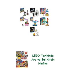 Lego 43262 + 43269 + 43266 + 43237 + 43249 + 43272 + 21357 Disney Seti 582