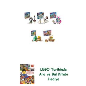 Lego 43262 + 43271 + 43274 + 43260 + 43258 Disney Seti 390