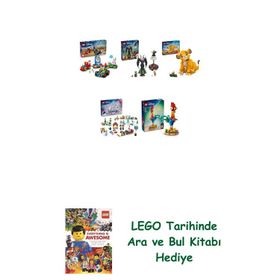 Lego 43264 + 43262 + 43243 + 43273 + 43272 Disney Seti 303