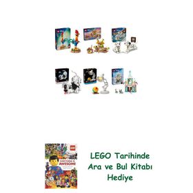 Lego 43272 + 43258 + 43271 + 43269 + 21357 + 43265 Disney Seti 492