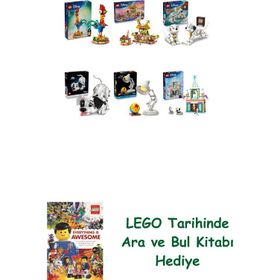 Lego 43272 + 43258 + 43271 + 43269 + 21357 + 43265 Disney Seti 492