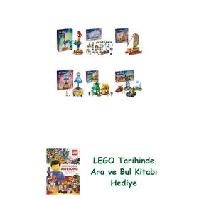 Lego 43272 + 43273 + 43270 + 43266 + 43260 + 43264 Disney Seti 488