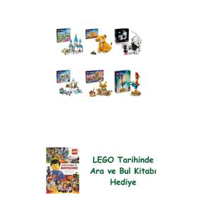 Lego 43275 + 43243 + 43269 + 43256 + 43258 + 43272 Disney Seti 493