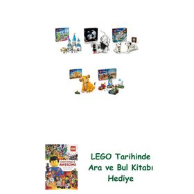 Lego 43275 + 43269 + 43271 + 43243 + 43264 Disney Seti 384