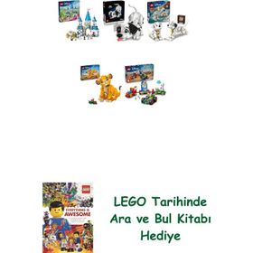 Lego 43275 + 43269 + 43271 + 43243 + 43264 Disney Seti 384