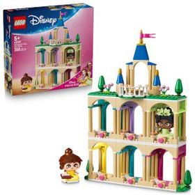 Lego 43291 Disney Princess Şato ile Mini Belle ve Tiana 358 Parça Yapım Seti