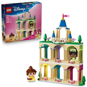 Lego 43291 Disney Princess Şato ile Mini Belle ve Tiana 358 Parça Yapım Seti