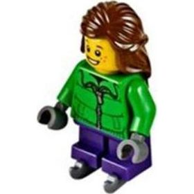 Lego 60063-9 Advent Calendar 2014 City Girl on Ice Skates Mini Figür