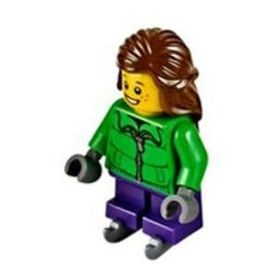 Lego 60063-9 Advent Calendar 2014 City Girl on Ice Skates Mini Figür