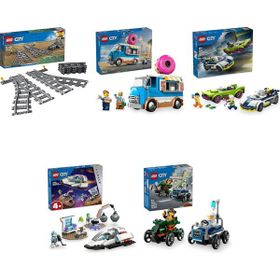 Lego 60238 + 60452 + 60415 + 60429 + 60459 City Seti 603