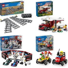 Lego 60238 + 60454 + 60444 + 60458 City Seti 493
