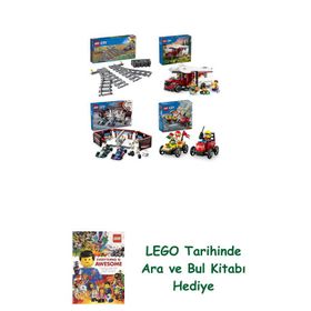 Lego 60238 + 60454 + 60444 + 60458 City Seti 493