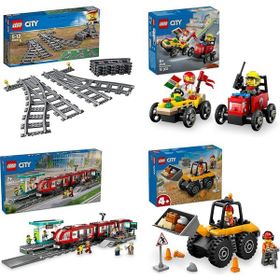 Lego 60238 + 60458 + 60423 + 60450 City Seti 555