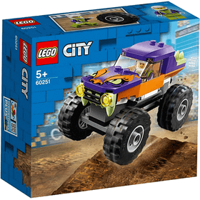 Lego 60251 City Great Vehicles Canavar Kamyonet