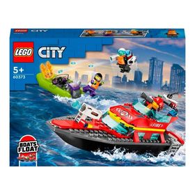 Lego 60373 City 144 Parça İtfaiye Kurtarma Operasyonu ve Polis Takibi