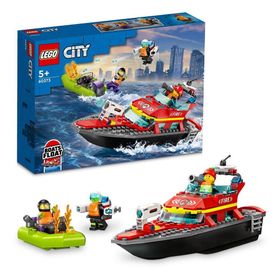 Lego 60373 City İtfaiye Kurtarma Teknesi 5+ Yaş 144 Parça