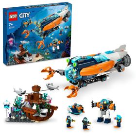 Lego 60379 842 Parça Derin Deniz Keşif Denizaltısı