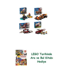 Lego 60400 + 60442 + 60443 + 60454 City Seti 481