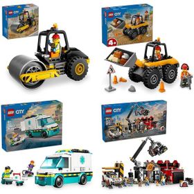 Lego 60401 + 60450 + 60451 + 60472 City Seti 569