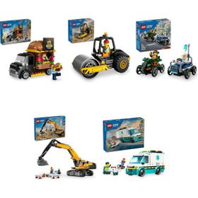 Lego 60404 + 60401 + 60459 + 60420 + 60451 City Seti 719