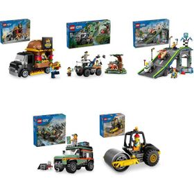 Lego 60404 + 60426 + 60460 + 60447 + 60401 City Seti 687
