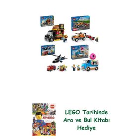 Lego 60404 + 60435 + 60462 + 60452 City Seti 591