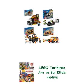 Lego 60404 + 60455 + 60450 + 60453 City Seti 474