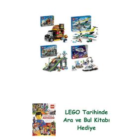 Lego 60404 + 60465 + 60460 + 60429 City Seti 515