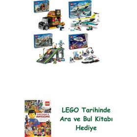 Lego 60404 + 60465 + 60460 + 60429 City Seti 515