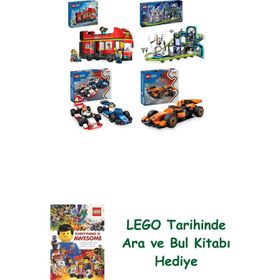 Lego 60407 + 60421 + 60464 + 60442 City Seti 432