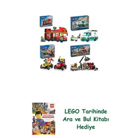 Lego 60407 + 60451 + 60458 + 60472 City Seti 536