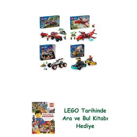 Lego 60412 + 60413 + 60431 + 60400 City Seti 512