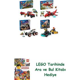 Lego 60412 + 60413 + 60431 + 60400 City Seti 512