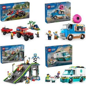 Lego 60412 + 60452 + 60460 + 60451 City Seti 402