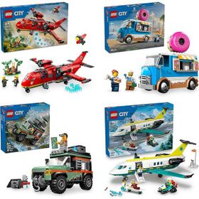 Lego 60413 + 60452 + 60447 + 60465 City Seti 505