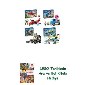 Lego 60413 + 60452 + 60447 + 60465 City Seti 505