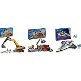 Lego 60420 + 60472 + 60430 City Seti 398