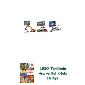 Lego 60420 + 60472 + 60430 City Seti 398