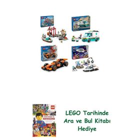 Lego 60422 + 60451 + 60442 + 60429 City Seti 549