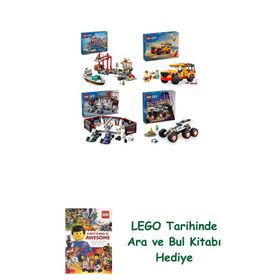 Lego 60422 + 60453 + 60444 + 60431 City Seti 542