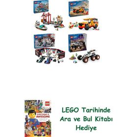 Lego 60422 + 60453 + 60444 + 60431 City Seti 542