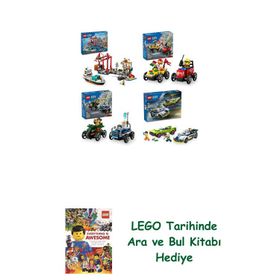Lego 60422 + 60458 + 60459 + 60415 City Seti 501