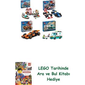 Lego 60422 + 60464 + 60442 + 60451 City Seti 428
