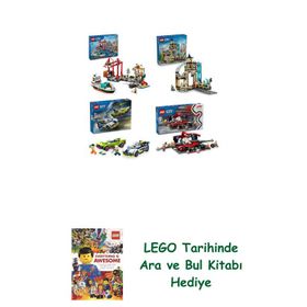 Lego 60422 + 60469 + 60415 + 60443 City Seti 502