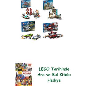 Lego 60422 + 60469 + 60415 + 60443 City Seti 502