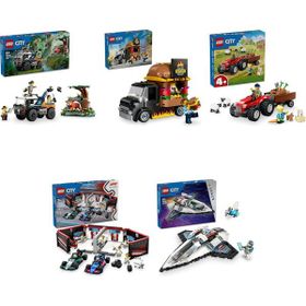 Lego 60426 + 60404 + 60461 + 60444 + 60430 City Seti 680