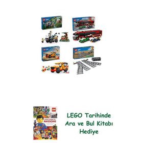 Lego 60426 + 60445 + 60453 + 60238 City Seti 446