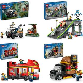 Lego 60426 + 60460 + 60407 + 60404 City Seti 451