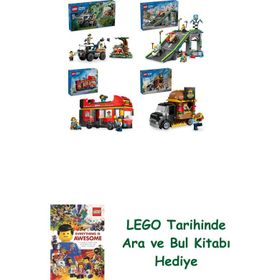 Lego 60426 + 60460 + 60407 + 60404 City Seti 451