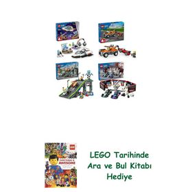 Lego 60429 + 60435 + 60460 + 60444 City Seti 482
